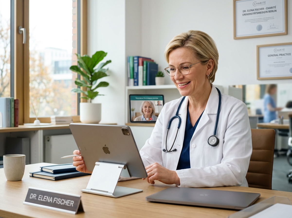Dra. Elena Fischer - Consulta médica online para viajeros en Europa con ONE AID